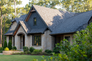 matching asphalt shingle roof to home exterior, Jonesboro